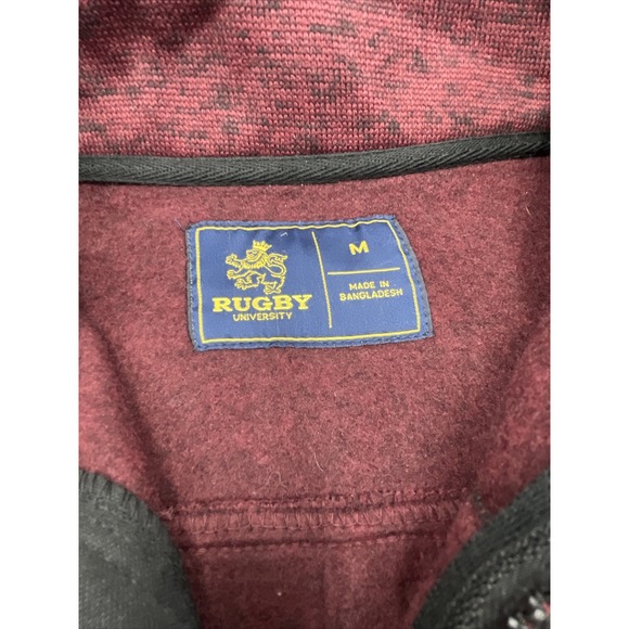 RUGBY UNIVERSITY Full Zip Activewear Jacket‎ Size M #C625 - Picture 2 of 6